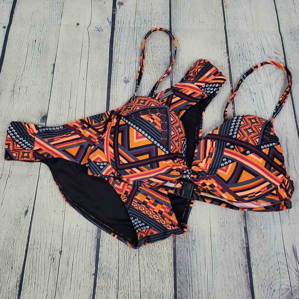 FIREFLY | geometric aztec print bikini swim bathing suit